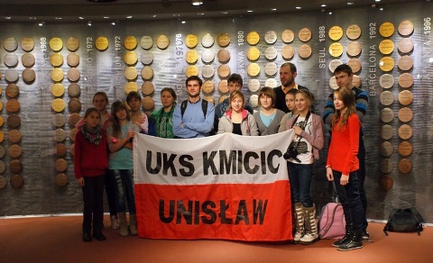 Foto z wyjazdu do Muzeum Sportu w Warszawie